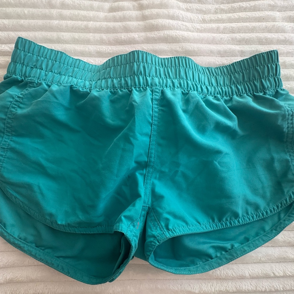 Volcom Teal Athletic Running Shorts - Picture 5 of 6